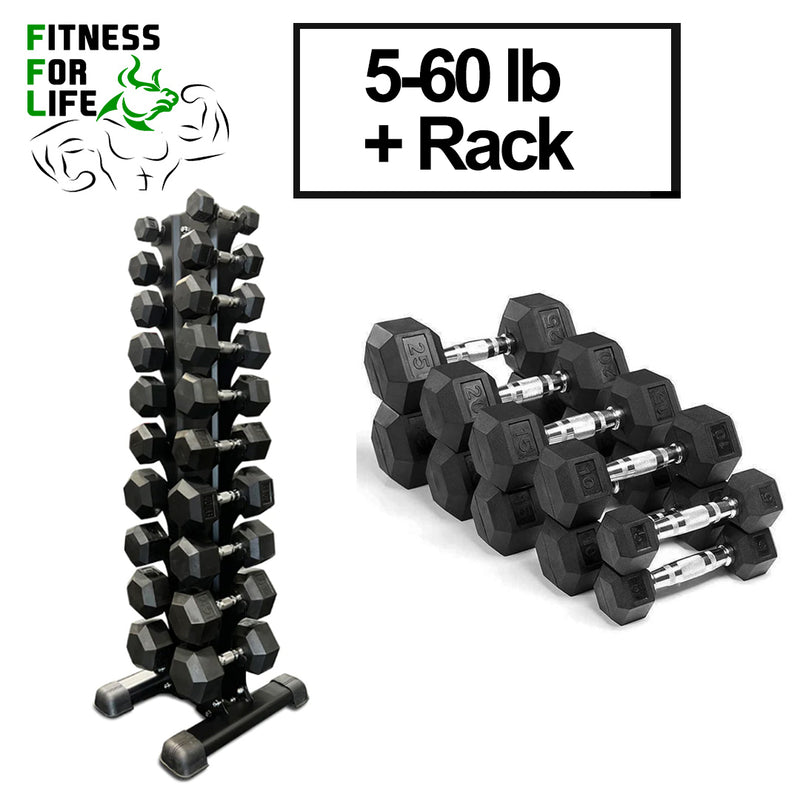 Load image into Gallery viewer, HEX Dumbbells Bundle 5-60lb
