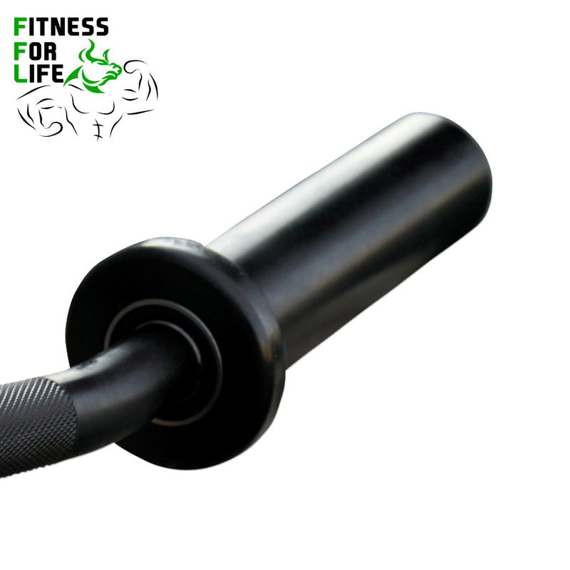 Load image into Gallery viewer, EZ curl bar olympic 5 ft (with bearings and collars)
