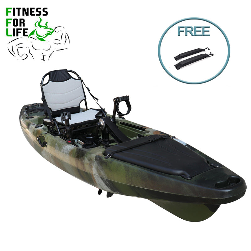 kayak foot pedals FishermanXII Pedal Kayak 12ft – Fitness For Life FFL