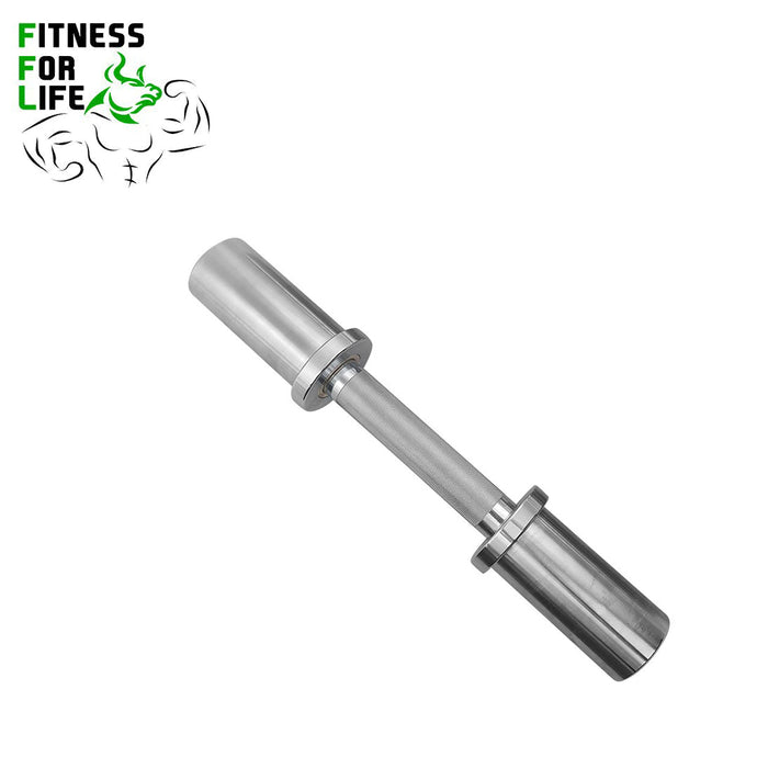 Olympic Loadable Dumbbell Handle with Collars (Hand Bar)